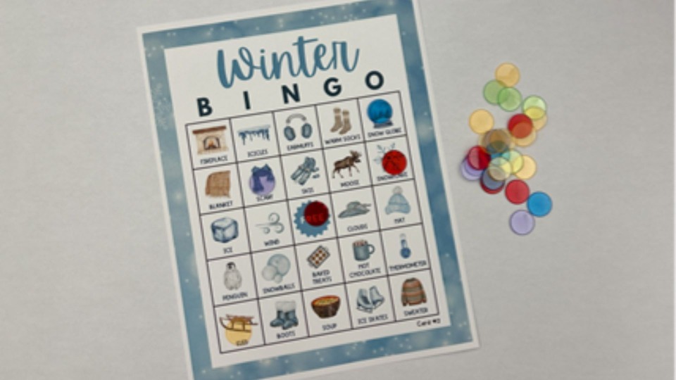 Featured image for Drop-In! Winter BINGO