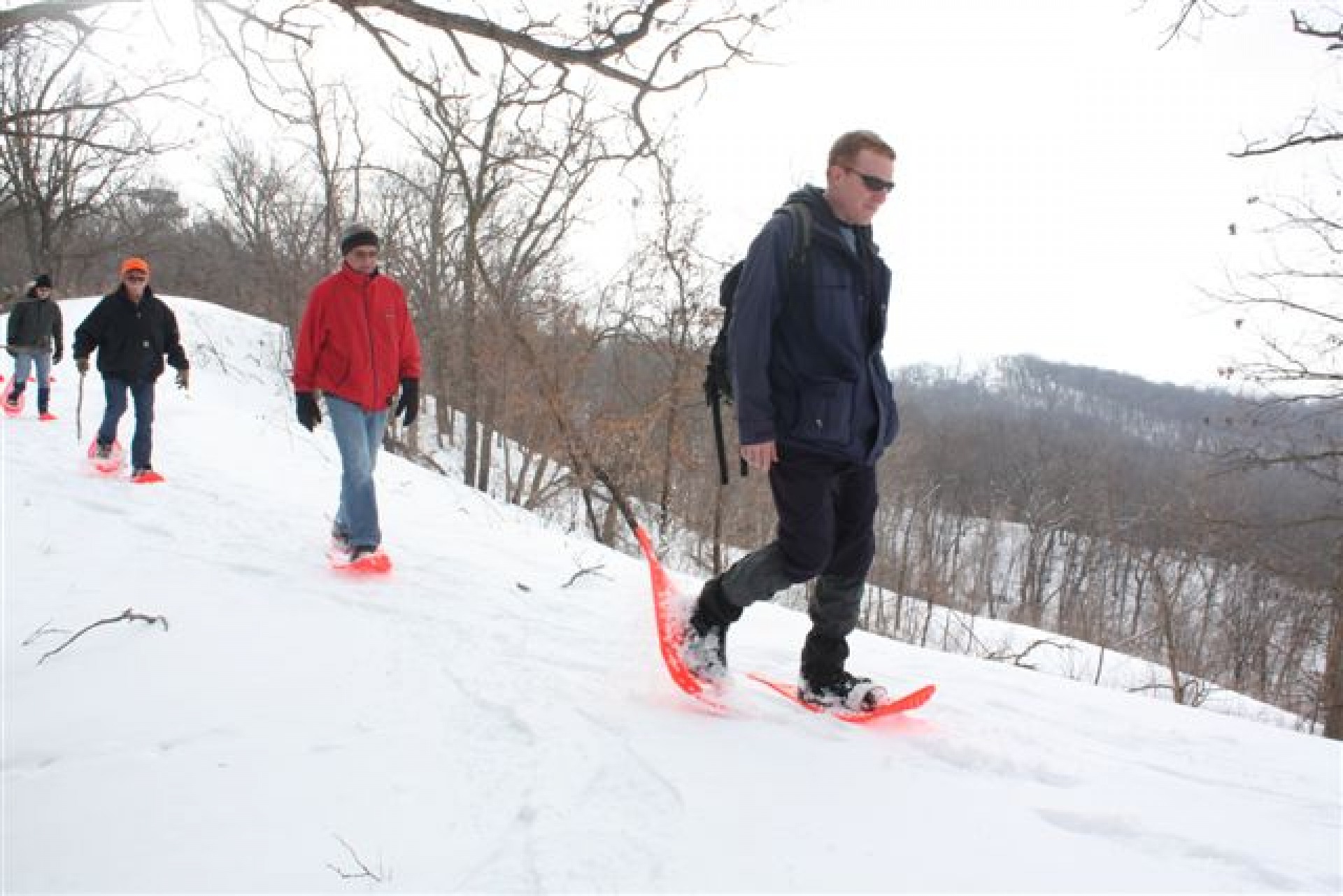 Guided Snowshoe Hike February 8, 2020 Unleash Council Bluffs