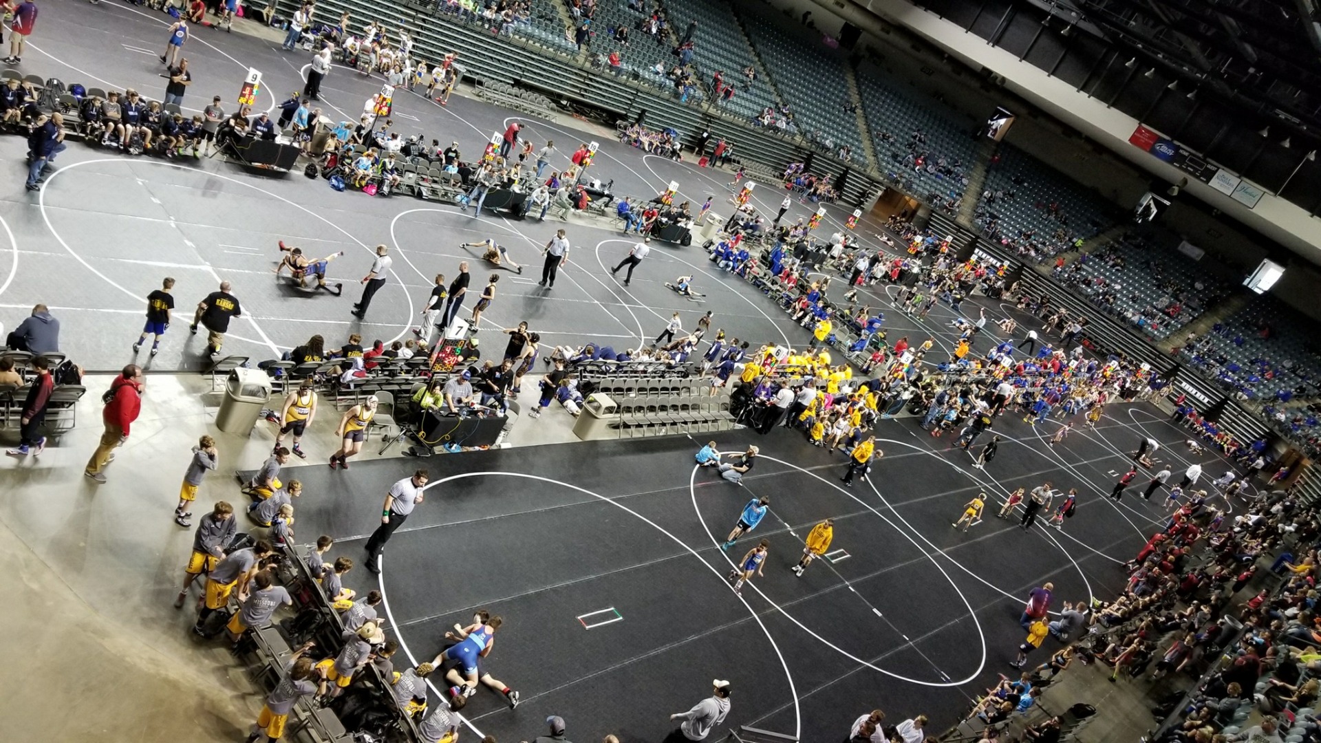 Heartland USA Elementary, Middle School & Girls National Duals April