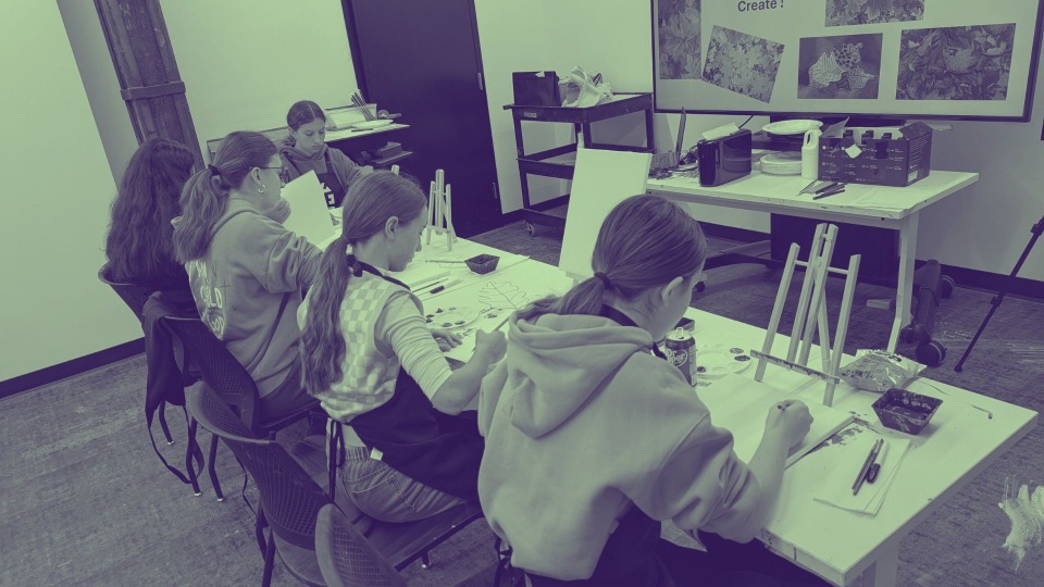 Featured image for PACE | Canvas & Cola: Teen Painting Class