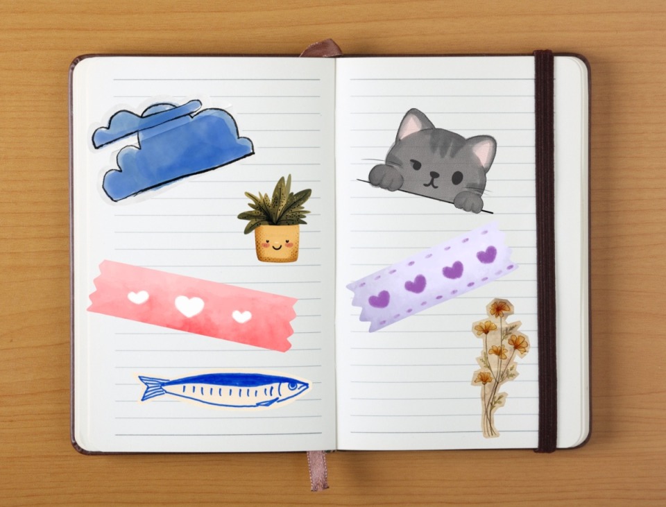 Featured image for Watercolor Stickers