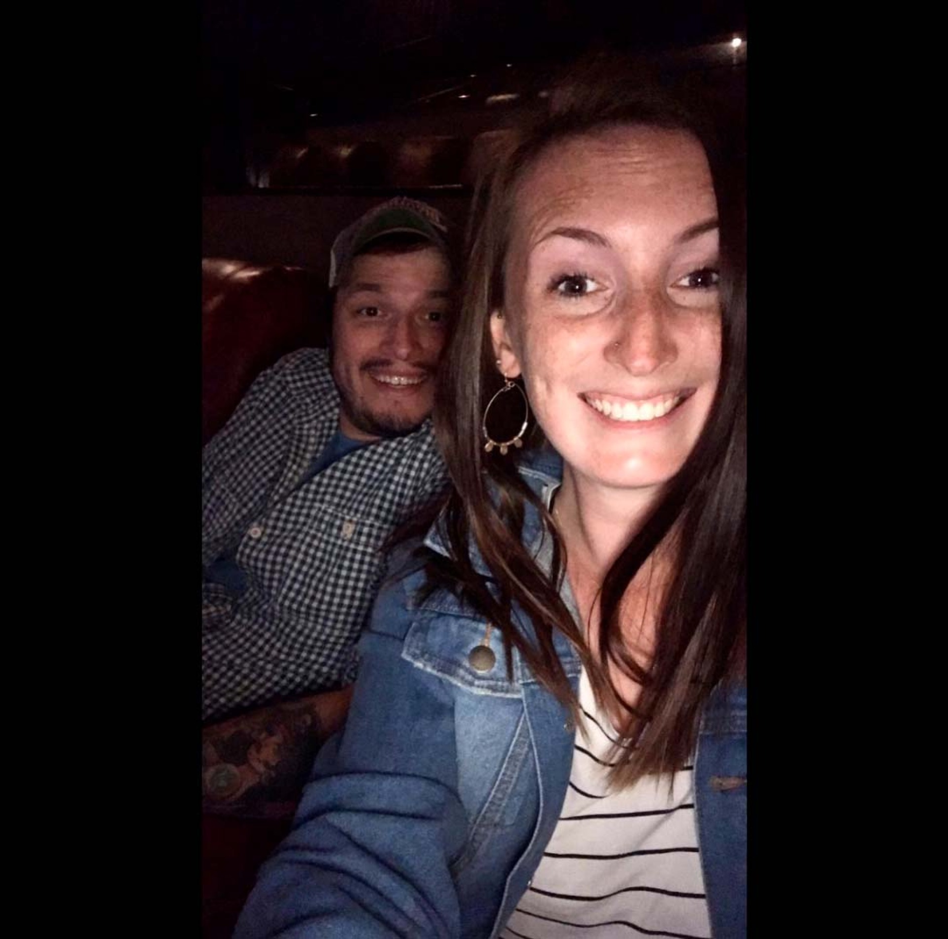 couple at AMC movie theater